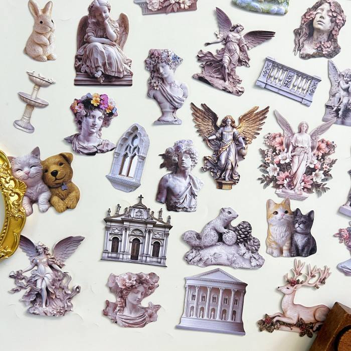 Gypsum Museum Sticker 60PCS