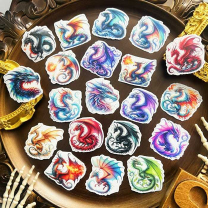 Legendary Dragon Sticker 20PCS