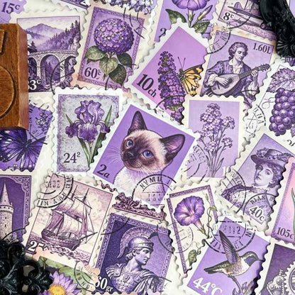 Violet Post Sticker 50PCS