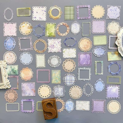 Lace Light Paper Die Cuts 60PCS