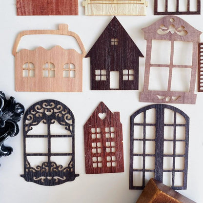 Window Stories Wooden Die-Cuts