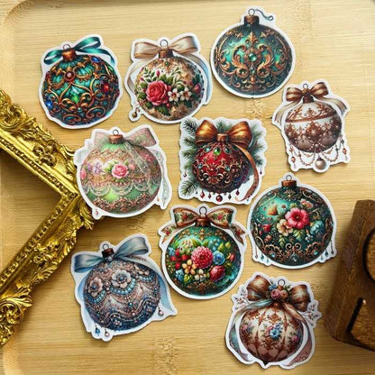 Christmas Ornaments Sticker 20PCS