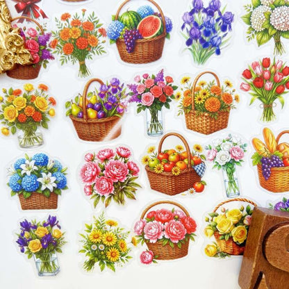 Gentle Bloom Sticker 50PCS