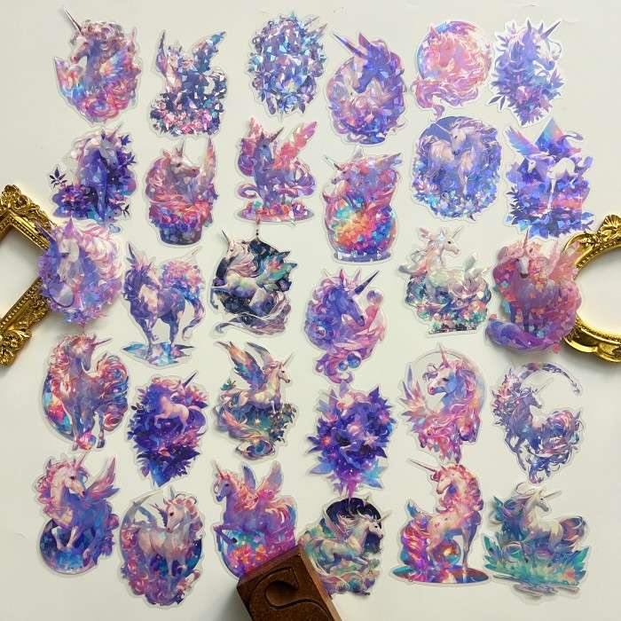 Dreamy Unicorn Sticker 30PCS