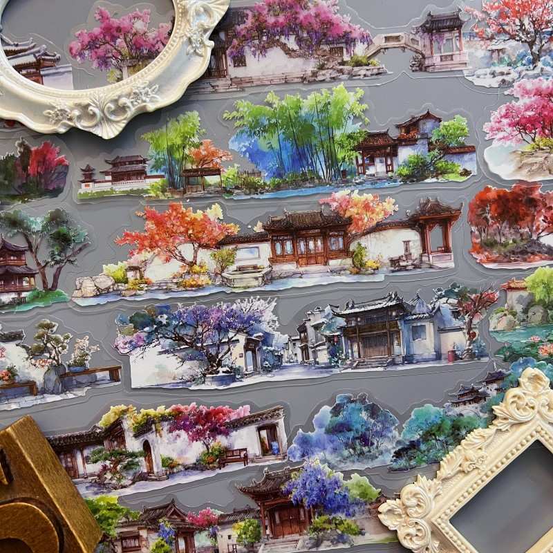 Season Courtyard Sticker 40PCS