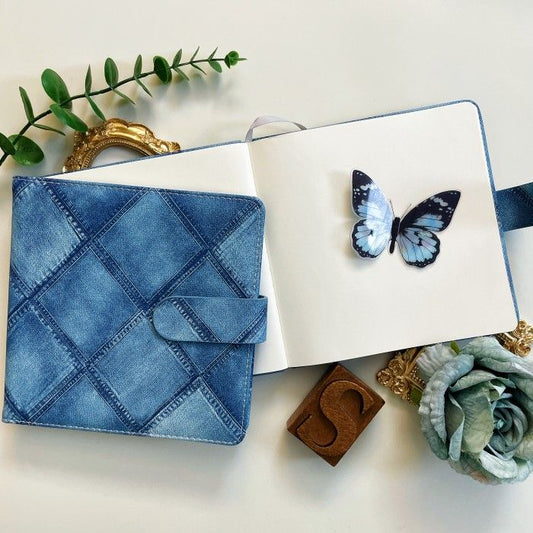 Denim Square Bullet Journal