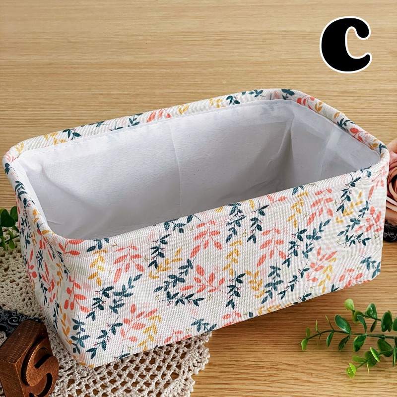 Wildflowers Fabric Desktop Organizer