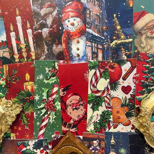 Cozy Claus Note Paper 30PCS