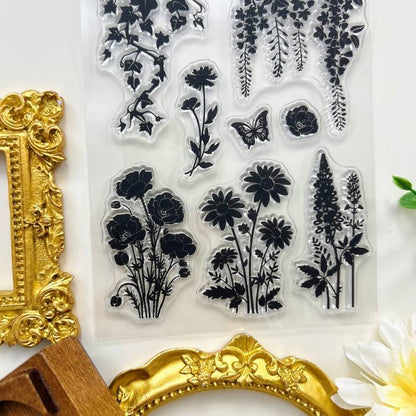Thick Grass Clear Stamp