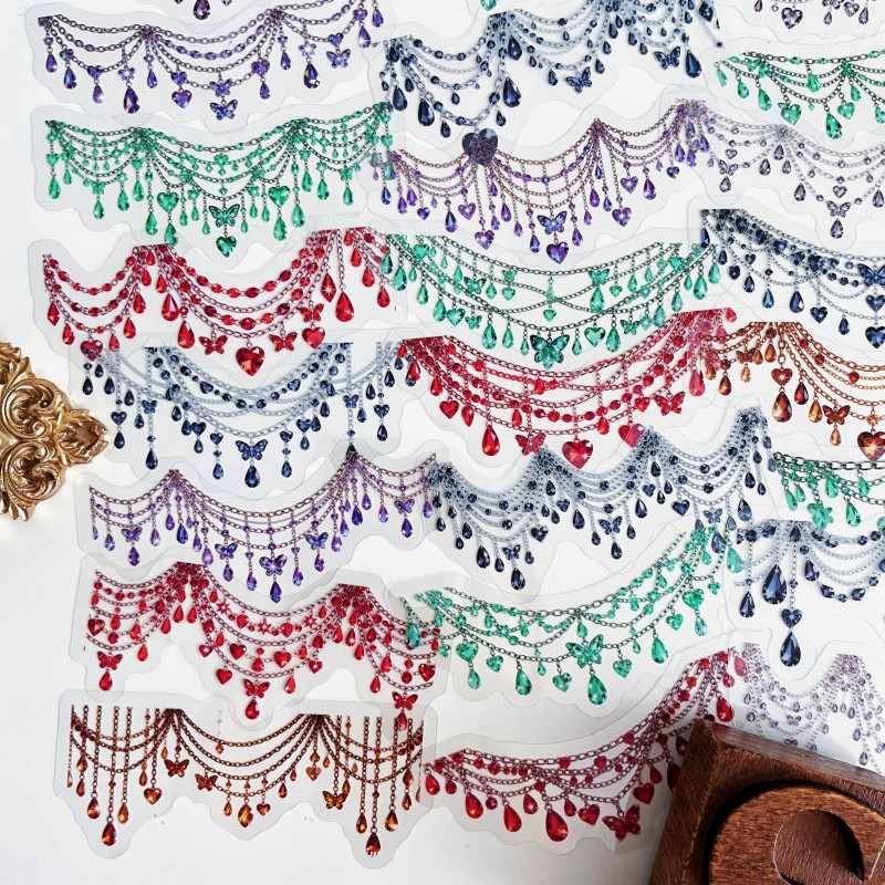 Prism Chain Sticker 60PCS