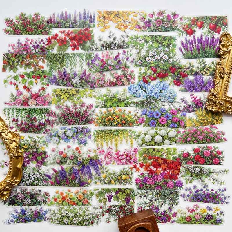 Bloom Elegance Sticker 60PCS