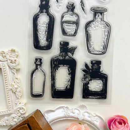 Storage Bottle Clear Stamp