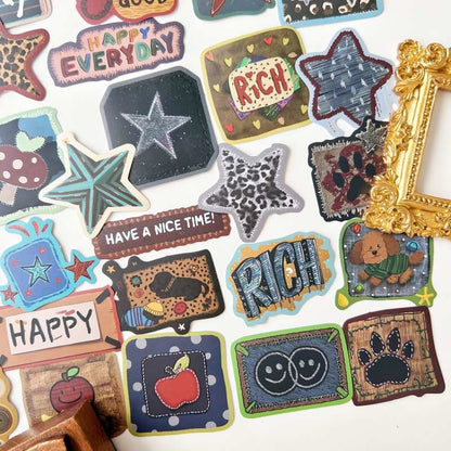 Patchwork Graffiti Sticker 50PCS