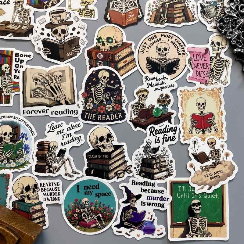 Grim Reader Sticker 56PCS