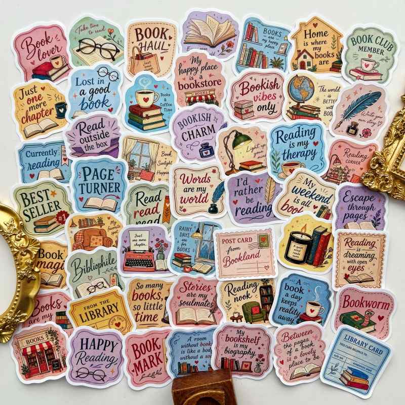 Bookplate Sticker 50PCS
