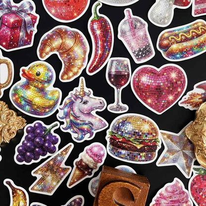 Funky Foodies Sticker 50PCS