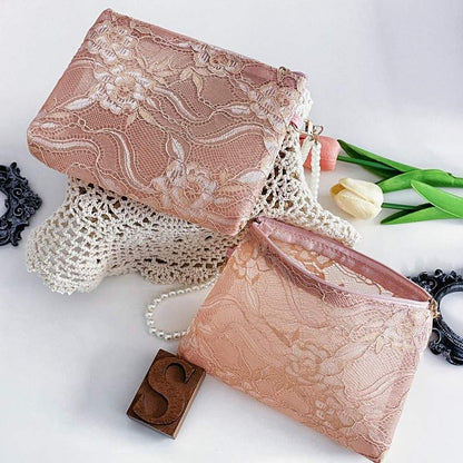 Pearl Lace Pouch