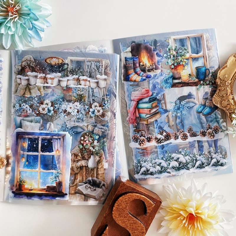 Snug Winter Sticker Book 20Sheets