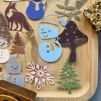 Winter Collection Die Cuts 30PCS
