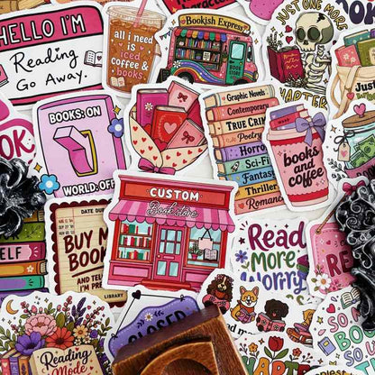 Bookish Days Sticker 50PCS