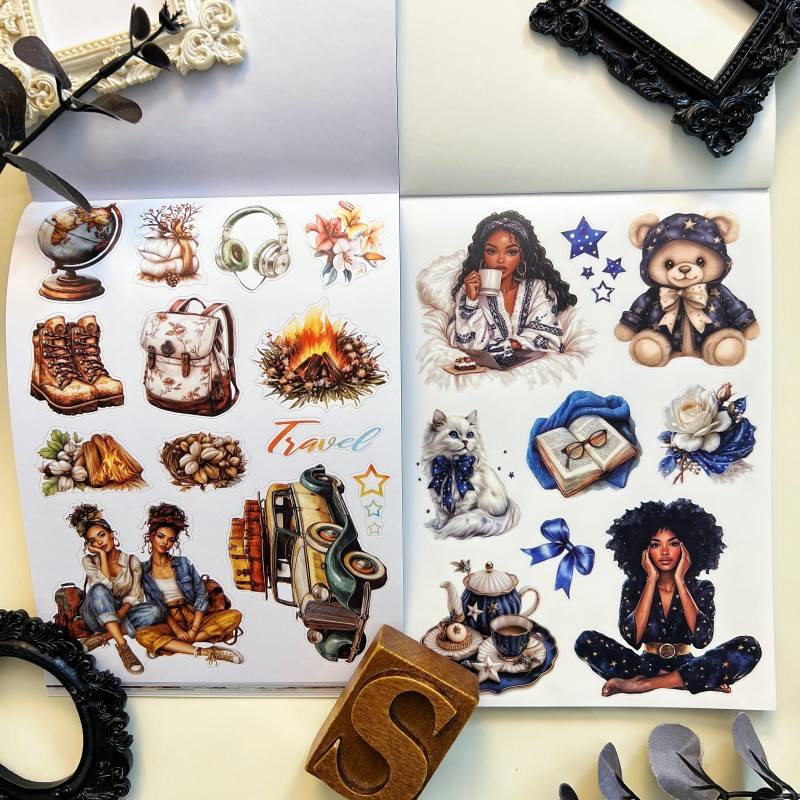 Charm Moment Sticker Book 20Sheets