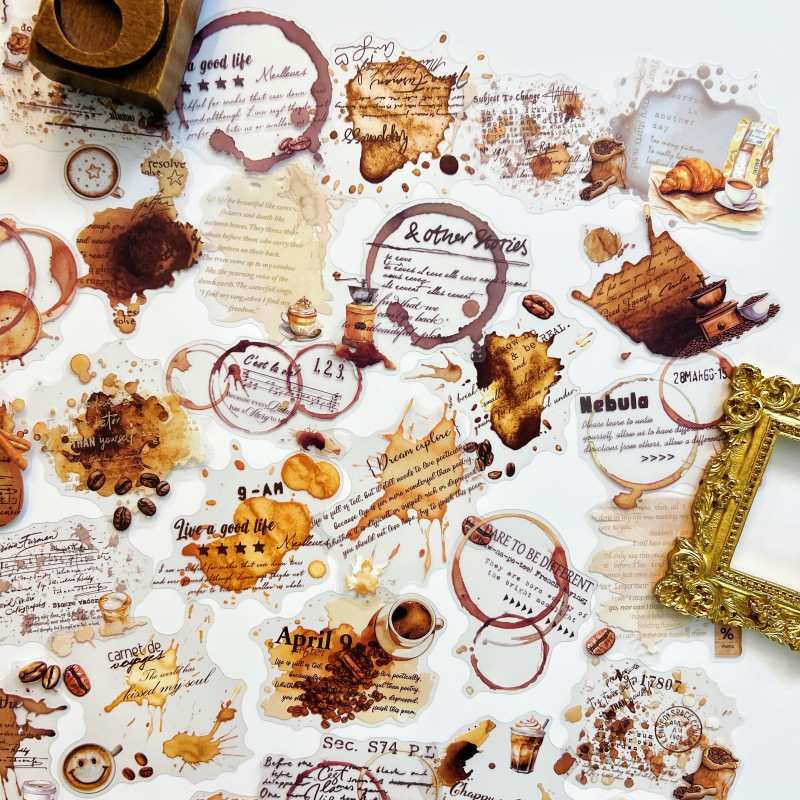 Coffee Aroma Sticker 60PCS