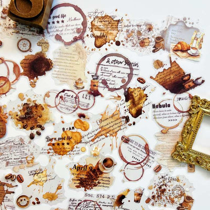 Coffee Aroma Sticker 60PCS