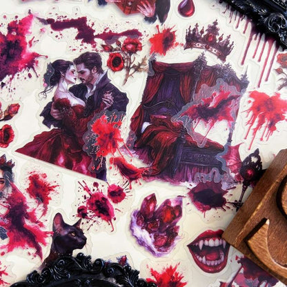 Crimson Queen Sticker 60PCS