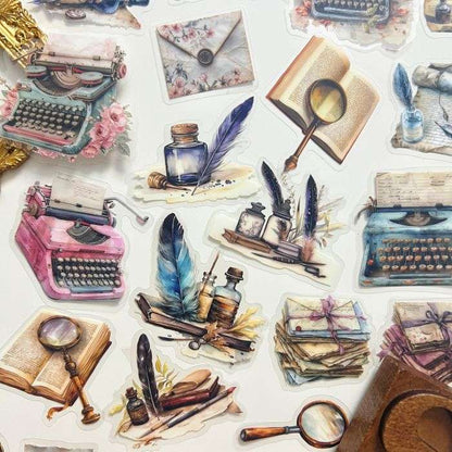 Nostalgic Pages Sticker 30PCS