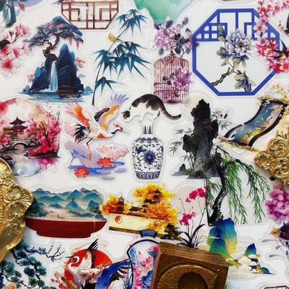 Chinese Essence Sticker 50PCS
