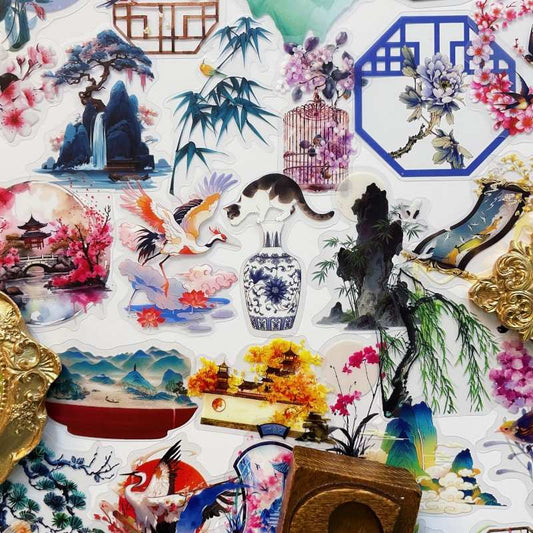 Chinese Essence Sticker 50PCS