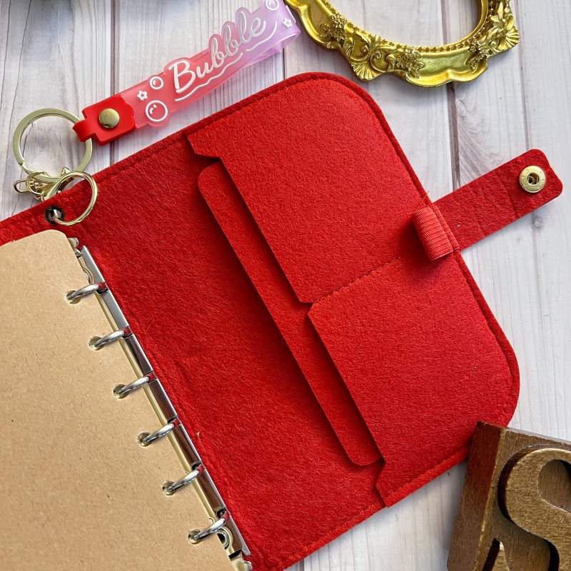 Yule Cheer Felt-Cover Journal