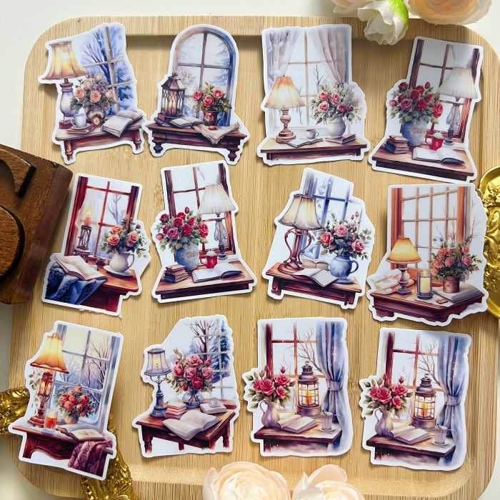 Peaceful Corner Sticker 12PCS