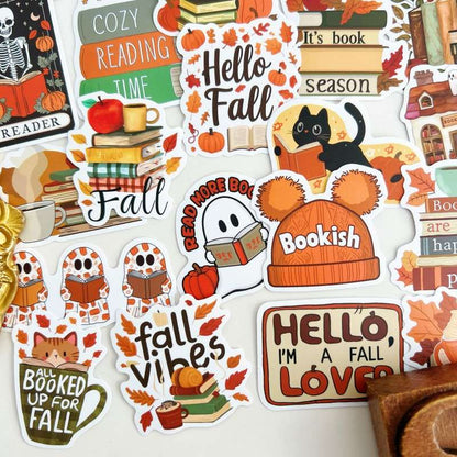 Read Fall Sticker 50PCS