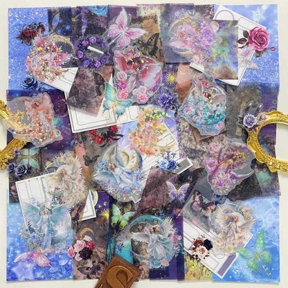 Star Moon Dance Ephemera Mystery Kit 80PCS