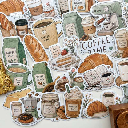 Caffeine Hour Sticker 50PCS