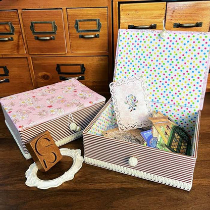 Fabric Storage Divider Box