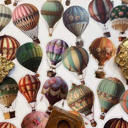 Clear Sky Sticker 60PCS