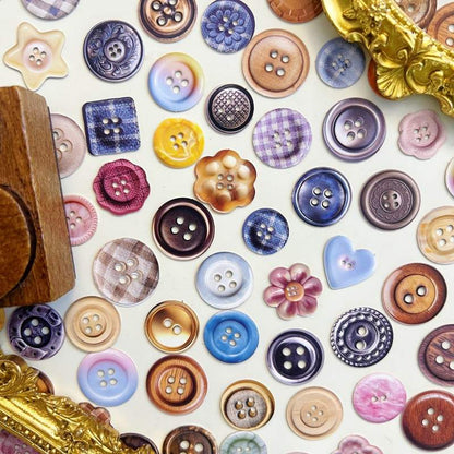 Velvet Shadow Sticker 100PCS