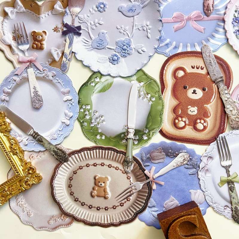 Tableware Utopia Sticker 54PCS