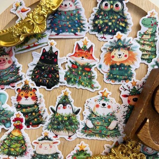 Festive Creatures Sticker 20PCS