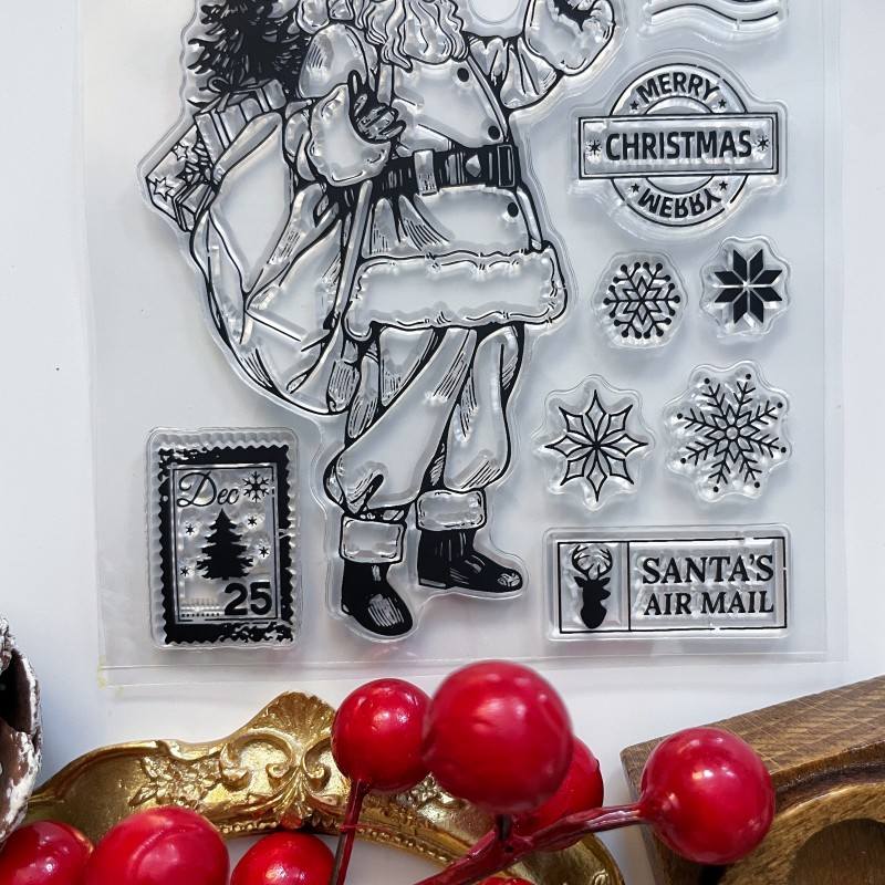 Santa Express Clear Stamp