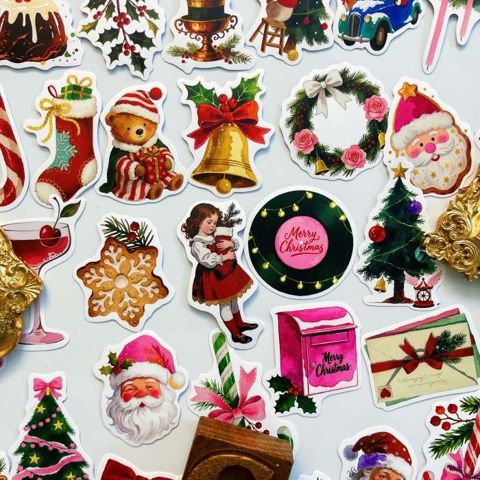 Holiday Aesthetic Sticker 50PCS