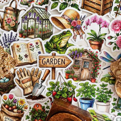 Little Greenhouse Sticker 50PCS