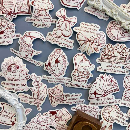 Healing Words Sticker 50PCS