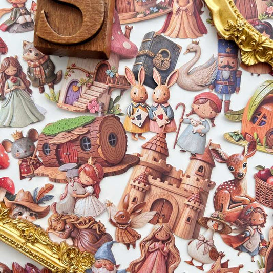 Marionette Adventures Sticker 60PCS