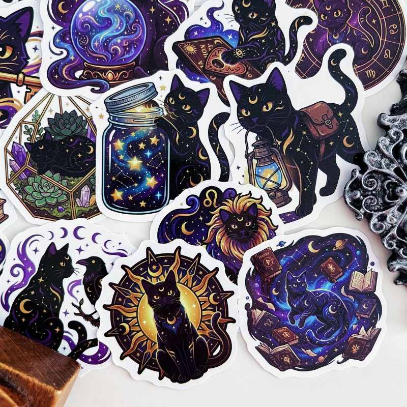 Celestial Kitty Sticker 50PCS