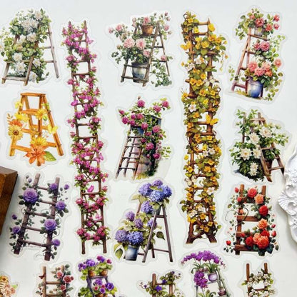 Blooming Journey Sticker 50PCS