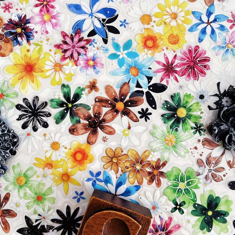 Starlit Floral Wilds Sticker 60PCS