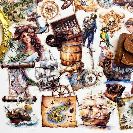 Maritime Travel Sticker 80PCS